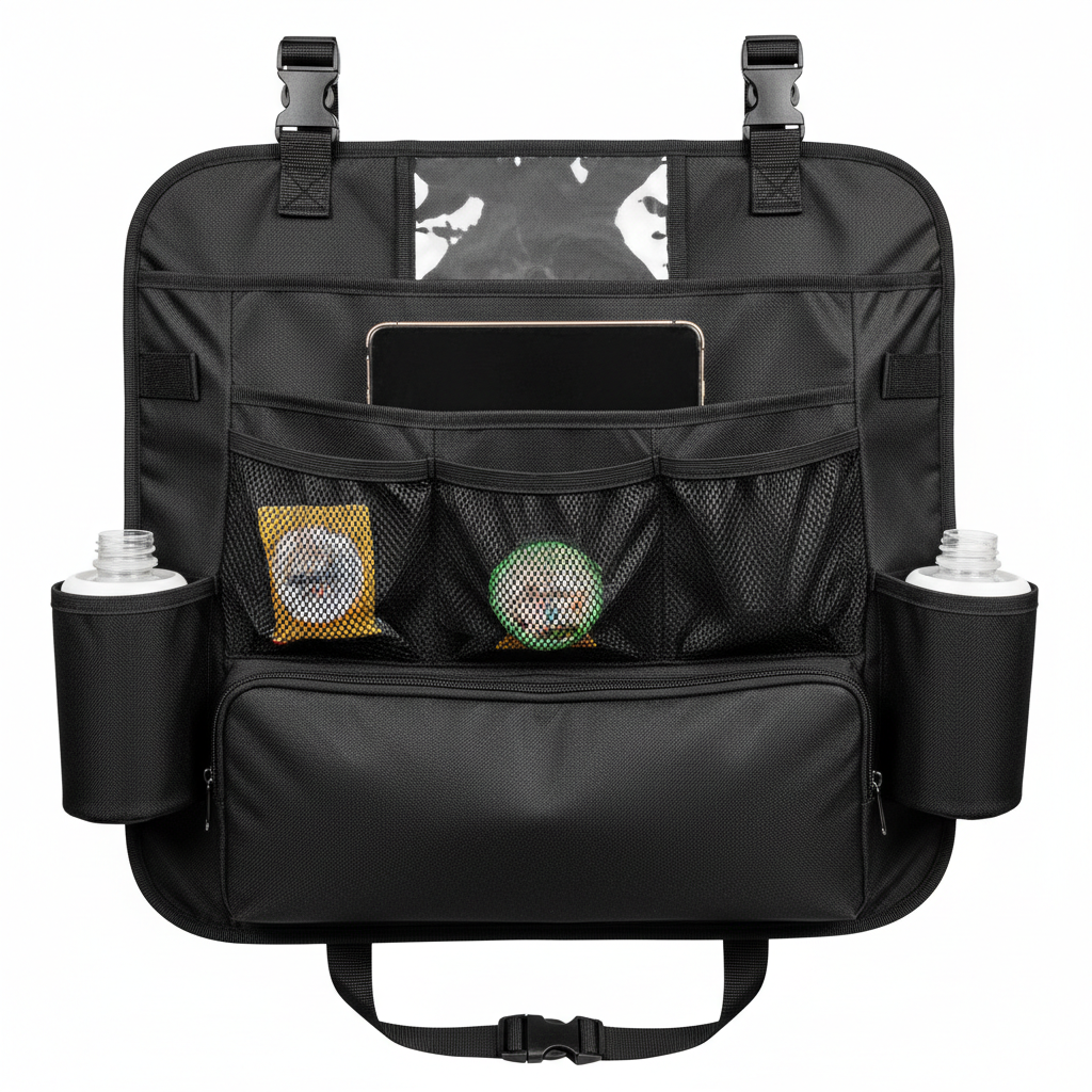 Car Seat Back Multi-Pocket Storage Bag
