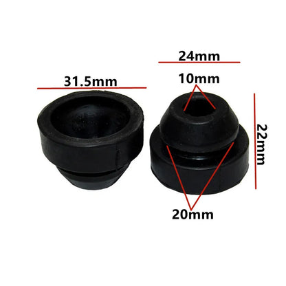 Car Engine Cover Plate Door Trunk Bumper Rubber Band Buffer Cushion Collision Damping Pad Tailgate Anti-collision Grommet Gasket
