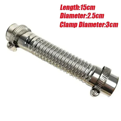 Exhaust Pipe Tube Elbow Connector Set 25mm 26mm for Diesel Heater Car Camper Caravan Truck Automotive Exhaust Parts