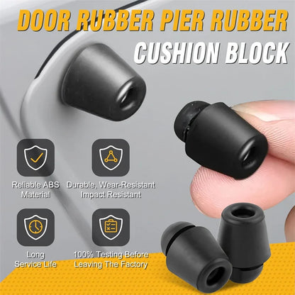 4-20Pcs Car Door Bumper Guards Door Pad Absorber Universal Car Door Slam Stopper Sticker Rubber Buffer Blocks Car Accessories