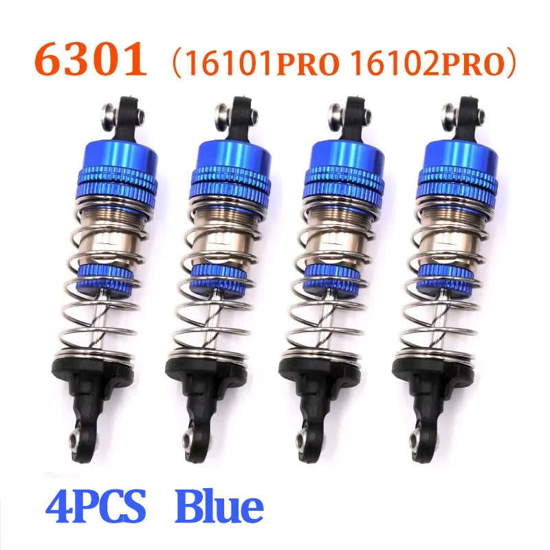 SCY 16101 PRO 16102 PRO RC Automotive Parts Turning Shaft Gear Bearing Pull Rod Steering Cup Swing Arm Motor Tire Screws