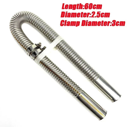 Exhaust Pipe Tube Elbow Connector Set 25mm 26mm for Diesel Heater Car Camper Caravan Truck Automotive Exhaust Parts