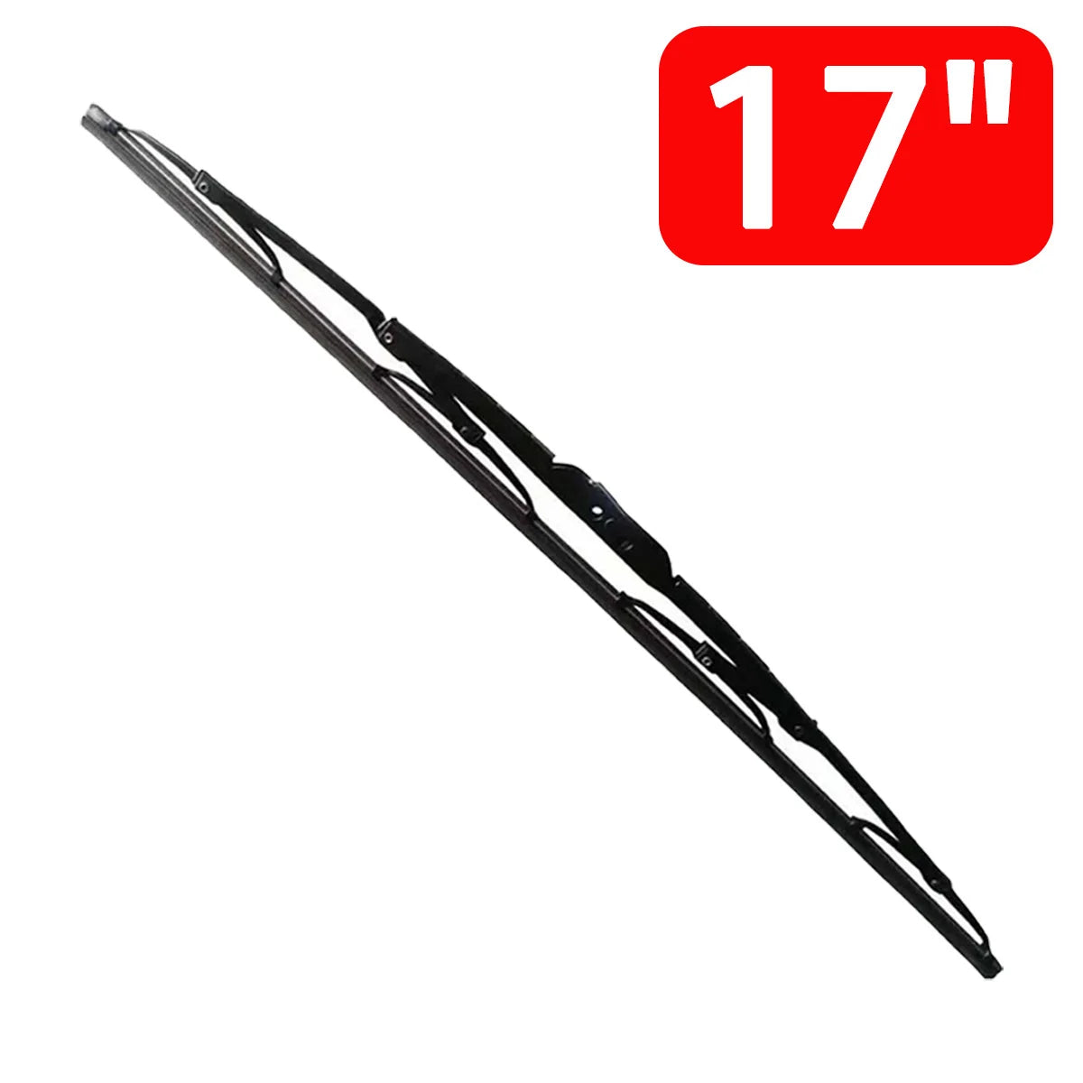 1PC Automotive Iron Frame Windshield Wiper Universal U/J Hook 14"16"17"18"19"20"21"22"24" HD Silent Wiper Automotive Parts