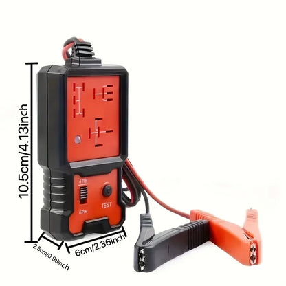 LED indicator lights, automotive battery testers, electronic testers, relays, diagnostic tools, general 12V automotive parts