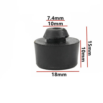 Car Engine Cover Plate Door Trunk Bumper Rubber Band Buffer Cushion Collision Damping Pad Tailgate Anti-collision Grommet Gasket