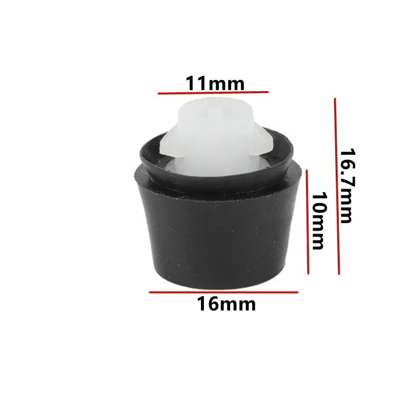 Car Engine Cover Plate Door Trunk Bumper Rubber Band Buffer Cushion Collision Damping Pad Tailgate Anti-collision Grommet Gasket