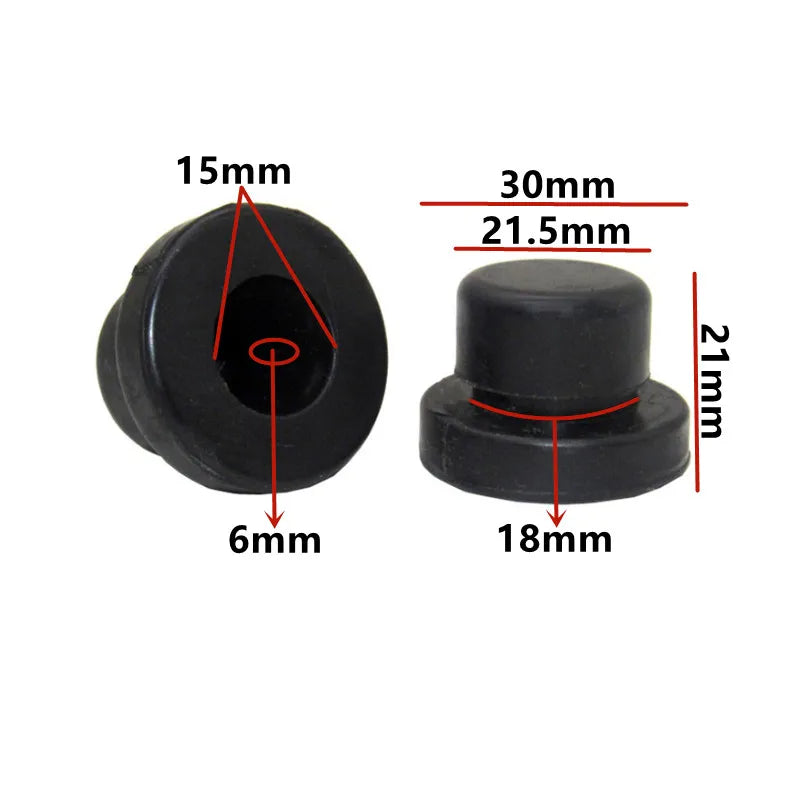 Car Engine Cover Plate Door Trunk Bumper Rubber Band Buffer Cushion Collision Damping Pad Tailgate Anti-collision Grommet Gasket