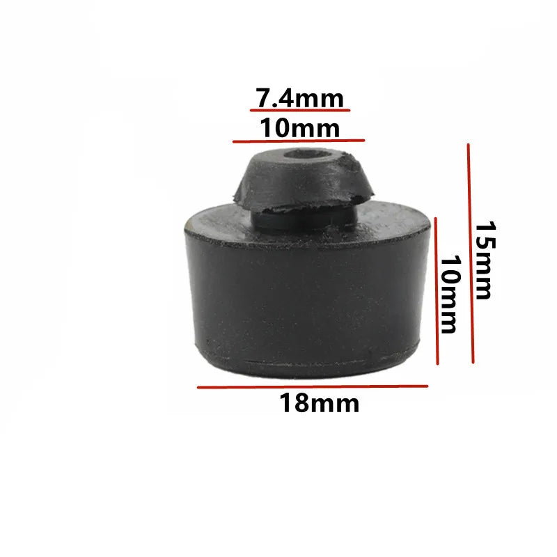 Car Engine Cover Plate Door Trunk Bumper Rubber Band Buffer Cushion Collision Damping Pad Tailgate Anti-collision Grommet Gasket
