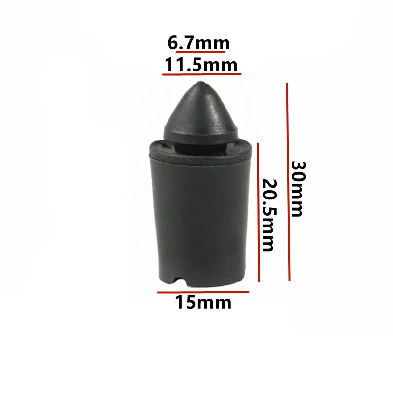 Car Engine Cover Plate Door Trunk Bumper Rubber Band Buffer Cushion Collision Damping Pad Tailgate Anti-collision Grommet Gasket