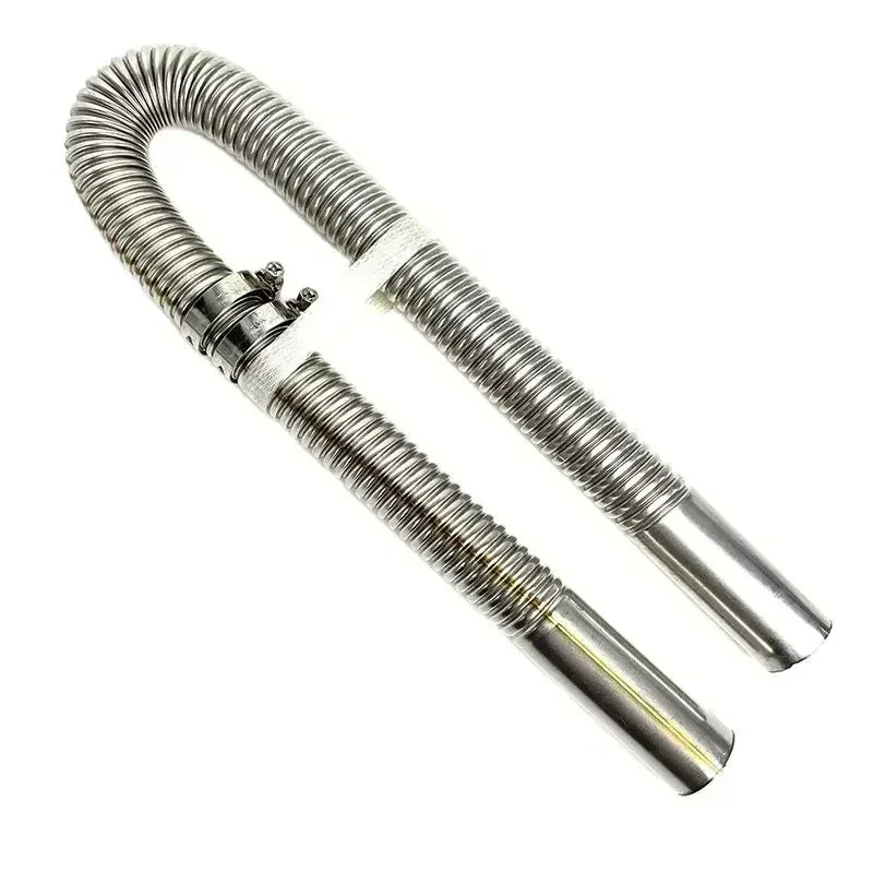 Exhaust Pipe Tube Elbow Connector Set 25mm 26mm for Diesel Heater Car Camper Caravan Truck Automotive Exhaust Parts