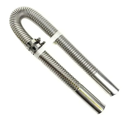 Exhaust Pipe Tube Elbow Connector Set 25mm 26mm for Diesel Heater Car Camper Caravan Truck Automotive Exhaust Parts