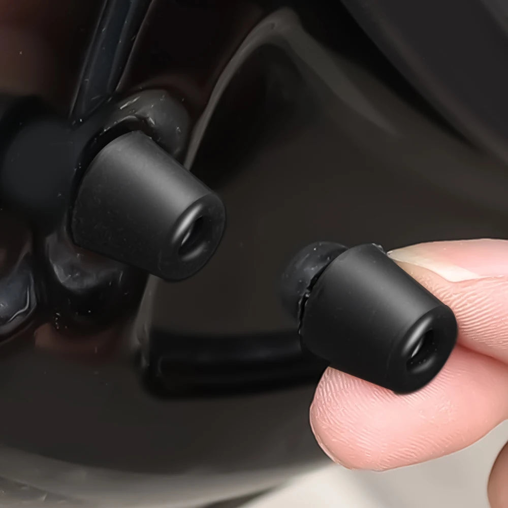 Car Door Shock Absorber Rubber Protector Auto Door/Trunk Shock Absorbing Gasket Rubber Pads Car Door Anti Shock Dampers Sticker