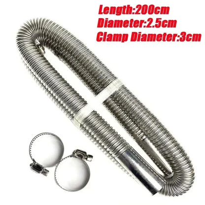 Exhaust Pipe Tube Elbow Connector Set 25mm 26mm for Diesel Heater Car Camper Caravan Truck Automotive Exhaust Parts