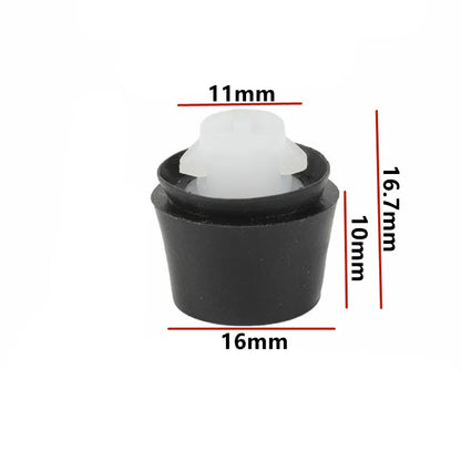 Car Engine Cover Plate Door Trunk Bumper Rubber Band Buffer Cushion Collision Damping Pad Tailgate Anti-collision Grommet Gasket