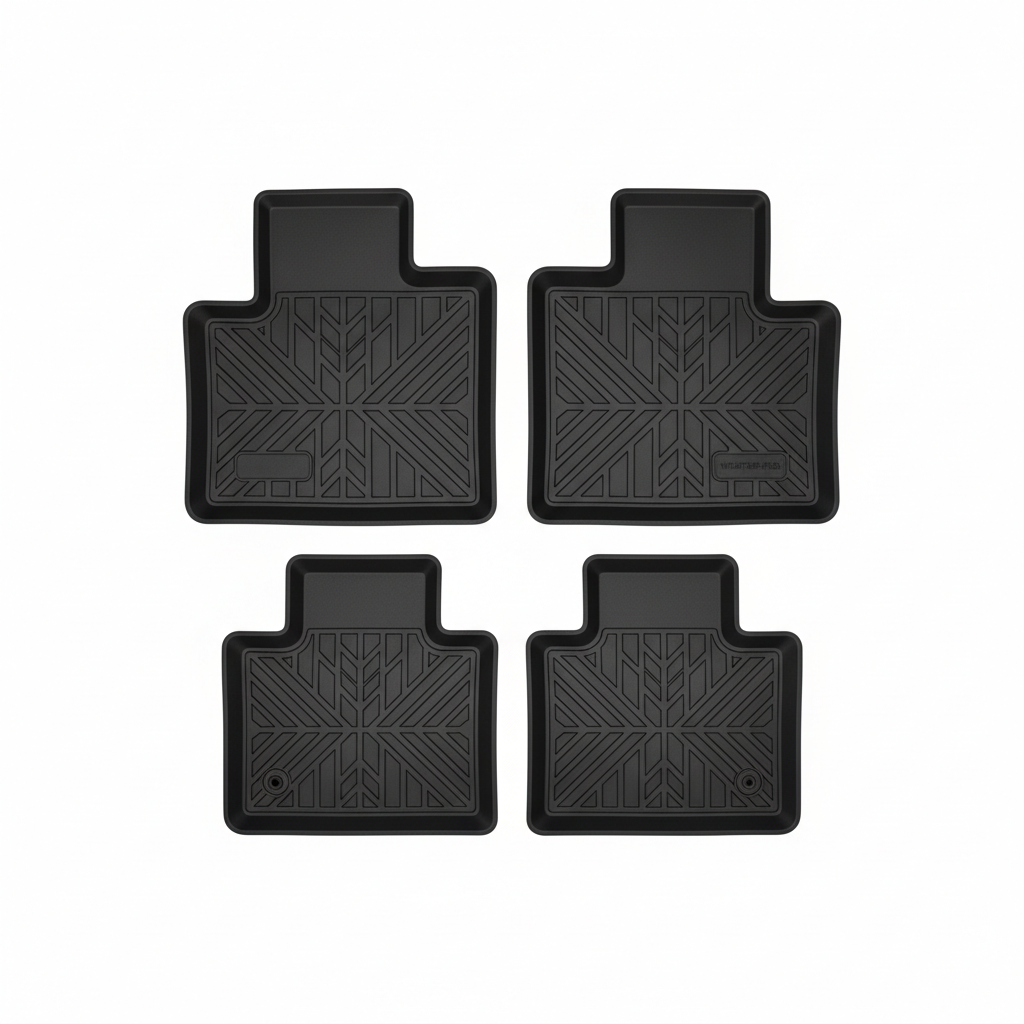 All-Weather Rubber Car Floor Mats