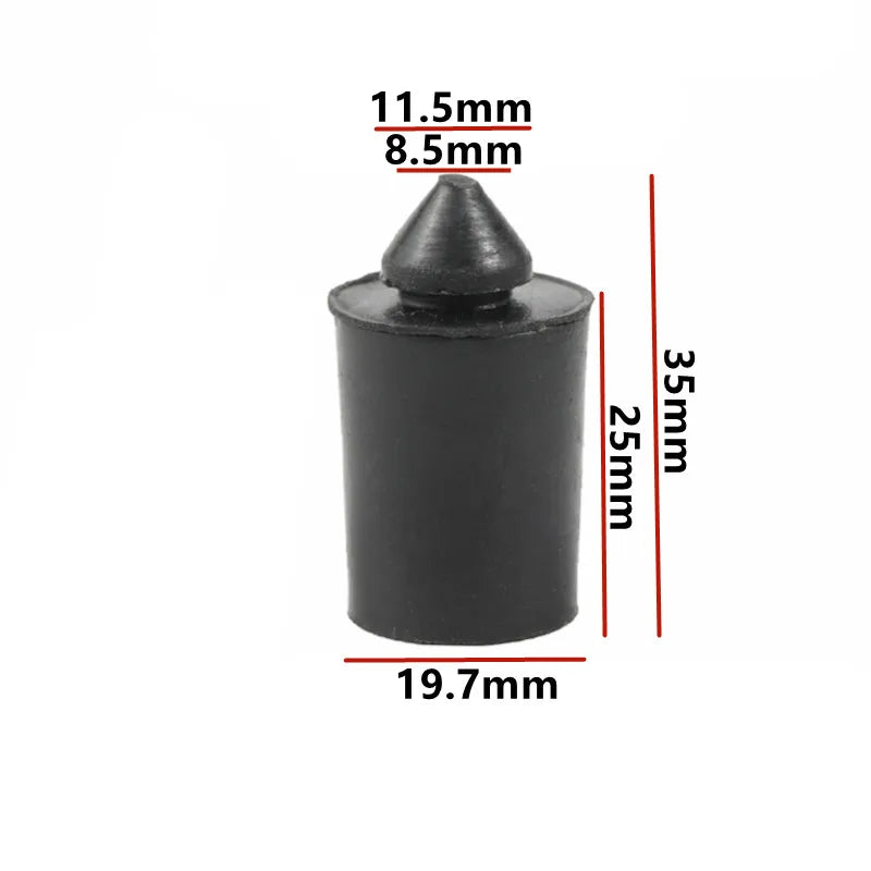 Car Engine Cover Plate Door Trunk Bumper Rubber Band Buffer Cushion Collision Damping Pad Tailgate Anti-collision Grommet Gasket