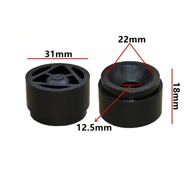 Car Engine Cover Plate Door Trunk Bumper Rubber Band Buffer Cushion Collision Damping Pad Tailgate Anti-collision Grommet Gasket