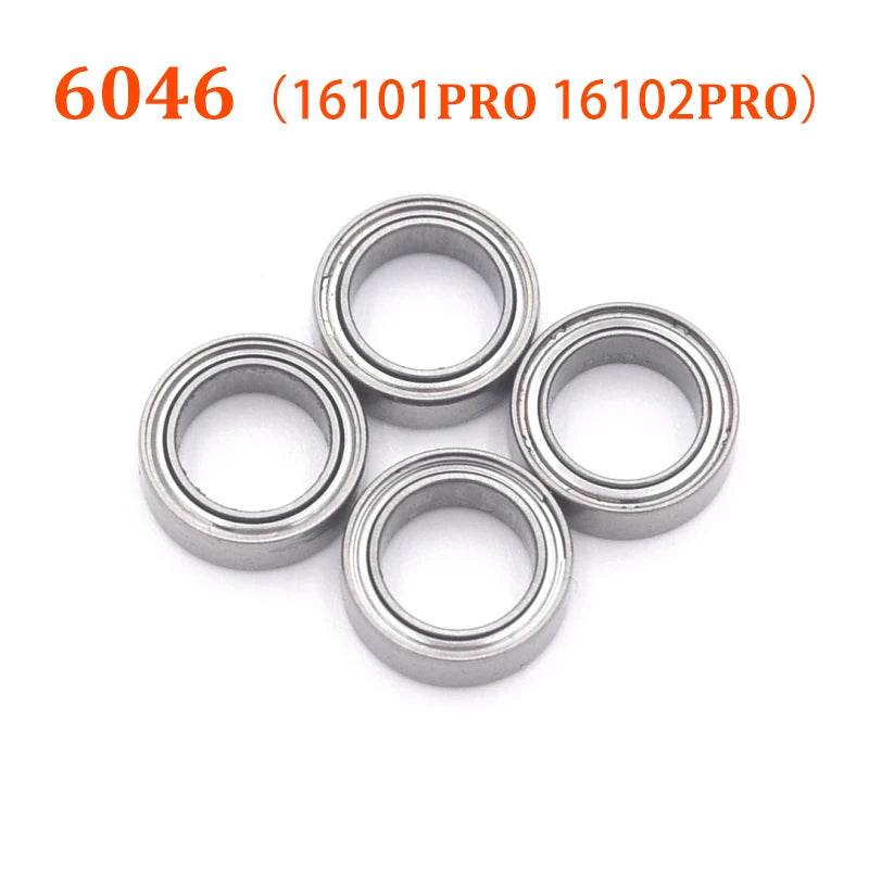 SCY 16101 PRO 16102 PRO RC Automotive Parts Turning Shaft Gear Bearing Pull Rod Steering Cup Swing Arm Motor Tire Screws