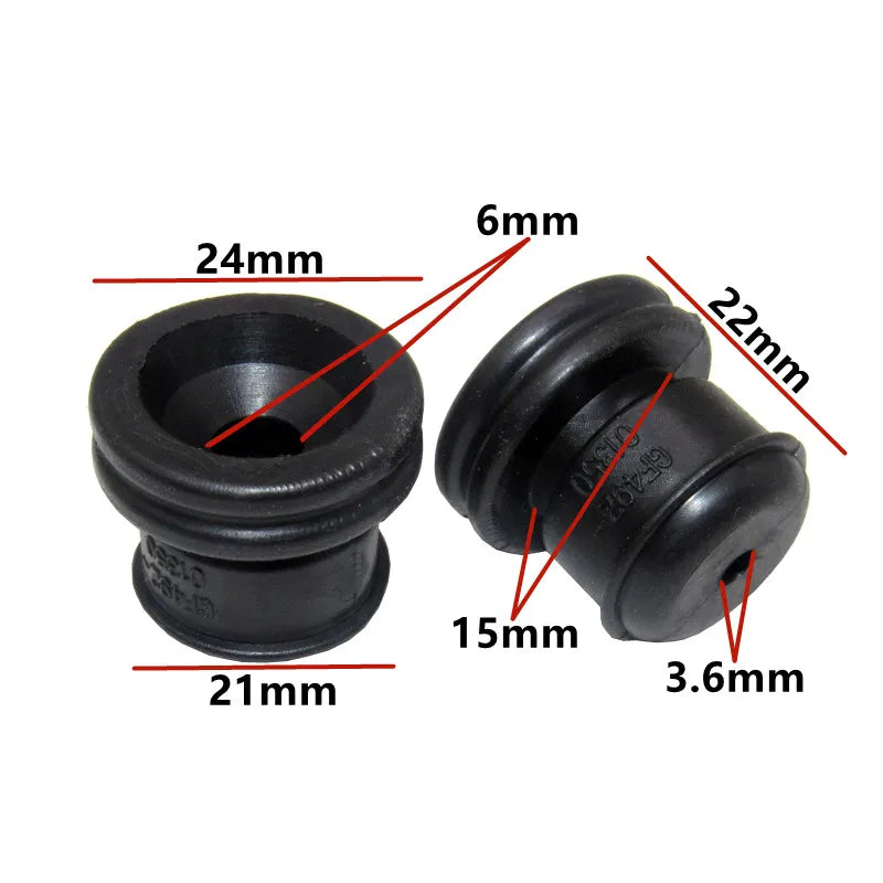 Car Engine Cover Plate Door Trunk Bumper Rubber Band Buffer Cushion Collision Damping Pad Tailgate Anti-collision Grommet Gasket