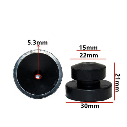 Car Engine Cover Plate Door Trunk Bumper Rubber Band Buffer Cushion Collision Damping Pad Tailgate Anti-collision Grommet Gasket