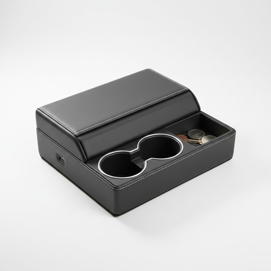 Car Armrest Storage Box