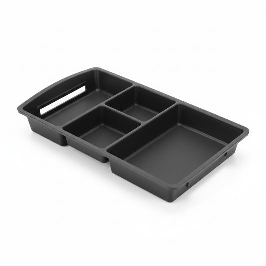 Car Center Console Organizer Tray