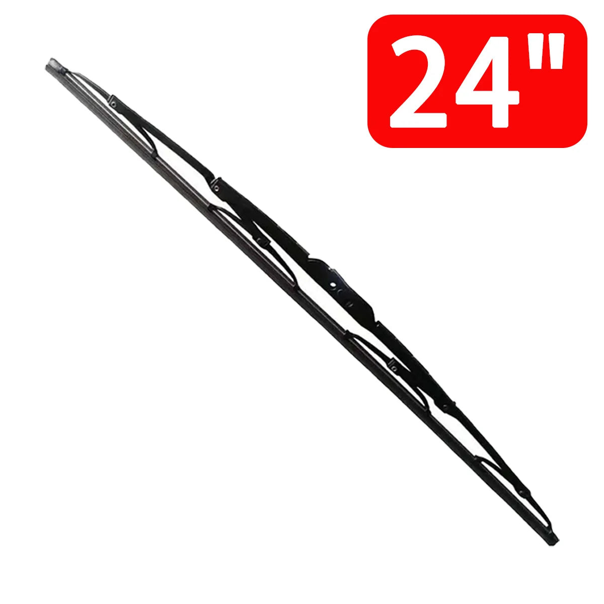 1PC Automotive Iron Frame Windshield Wiper Universal U/J Hook 14"16"17"18"19"20"21"22"24" HD Silent Wiper Automotive Parts