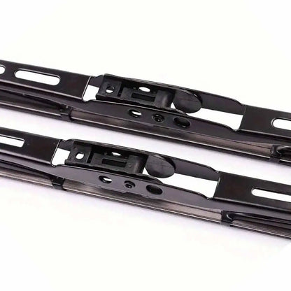 1PC Automotive Iron Frame Windshield Wiper Universal U/J Hook 14"16"17"18"19"20"21"22"24" HD Silent Wiper Automotive Parts