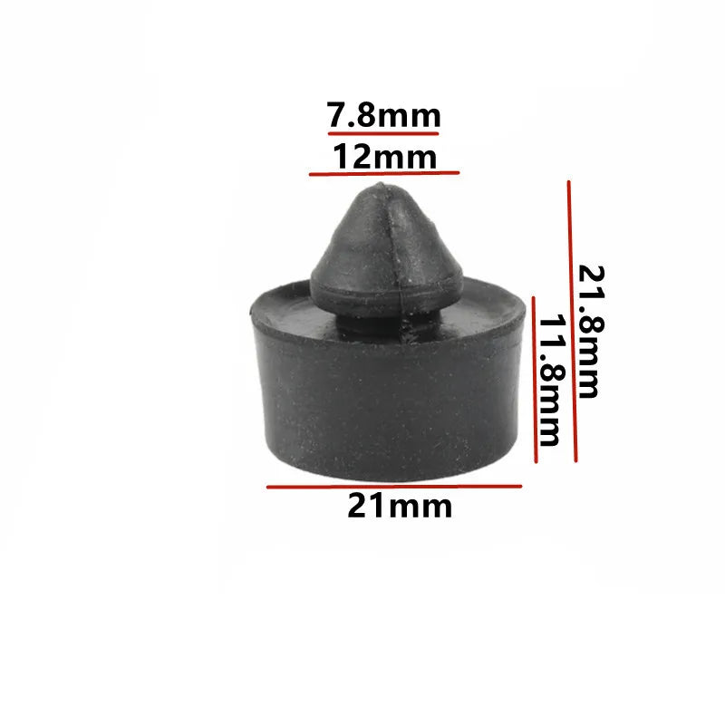 Car Engine Cover Plate Door Trunk Bumper Rubber Band Buffer Cushion Collision Damping Pad Tailgate Anti-collision Grommet Gasket