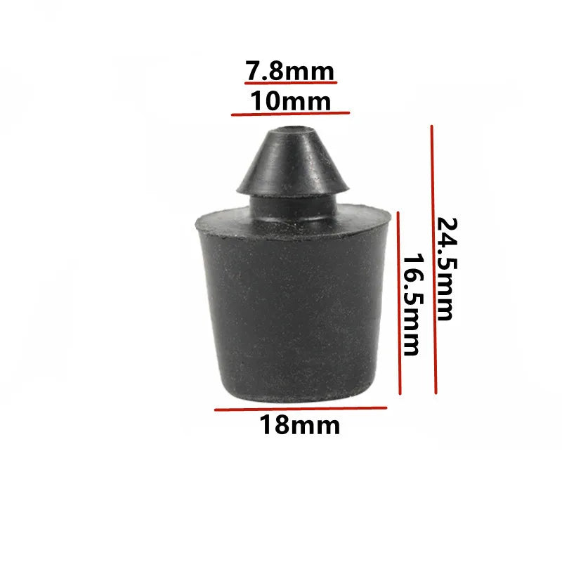 Car Engine Cover Plate Door Trunk Bumper Rubber Band Buffer Cushion Collision Damping Pad Tailgate Anti-collision Grommet Gasket