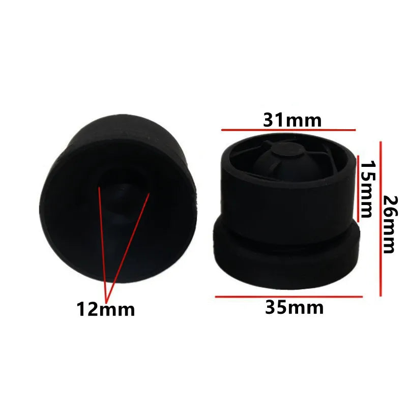 Car Engine Cover Plate Door Trunk Bumper Rubber Band Buffer Cushion Collision Damping Pad Tailgate Anti-collision Grommet Gasket