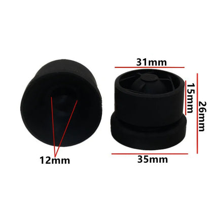Car Engine Cover Plate Door Trunk Bumper Rubber Band Buffer Cushion Collision Damping Pad Tailgate Anti-collision Grommet Gasket