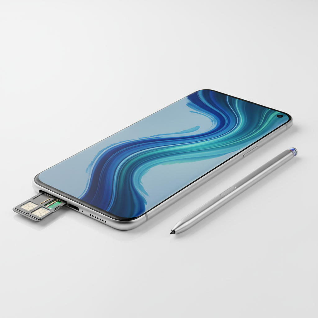 Smartphone with Stylus 6.8-inch display