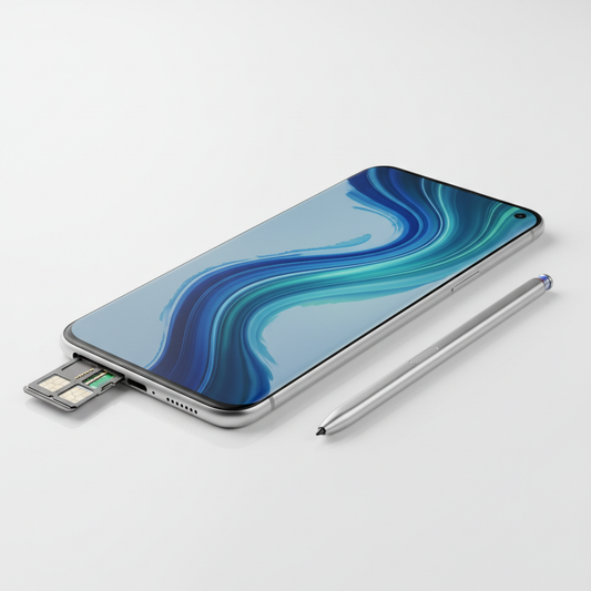 Smartphone with Stylus 6.8-inch display
